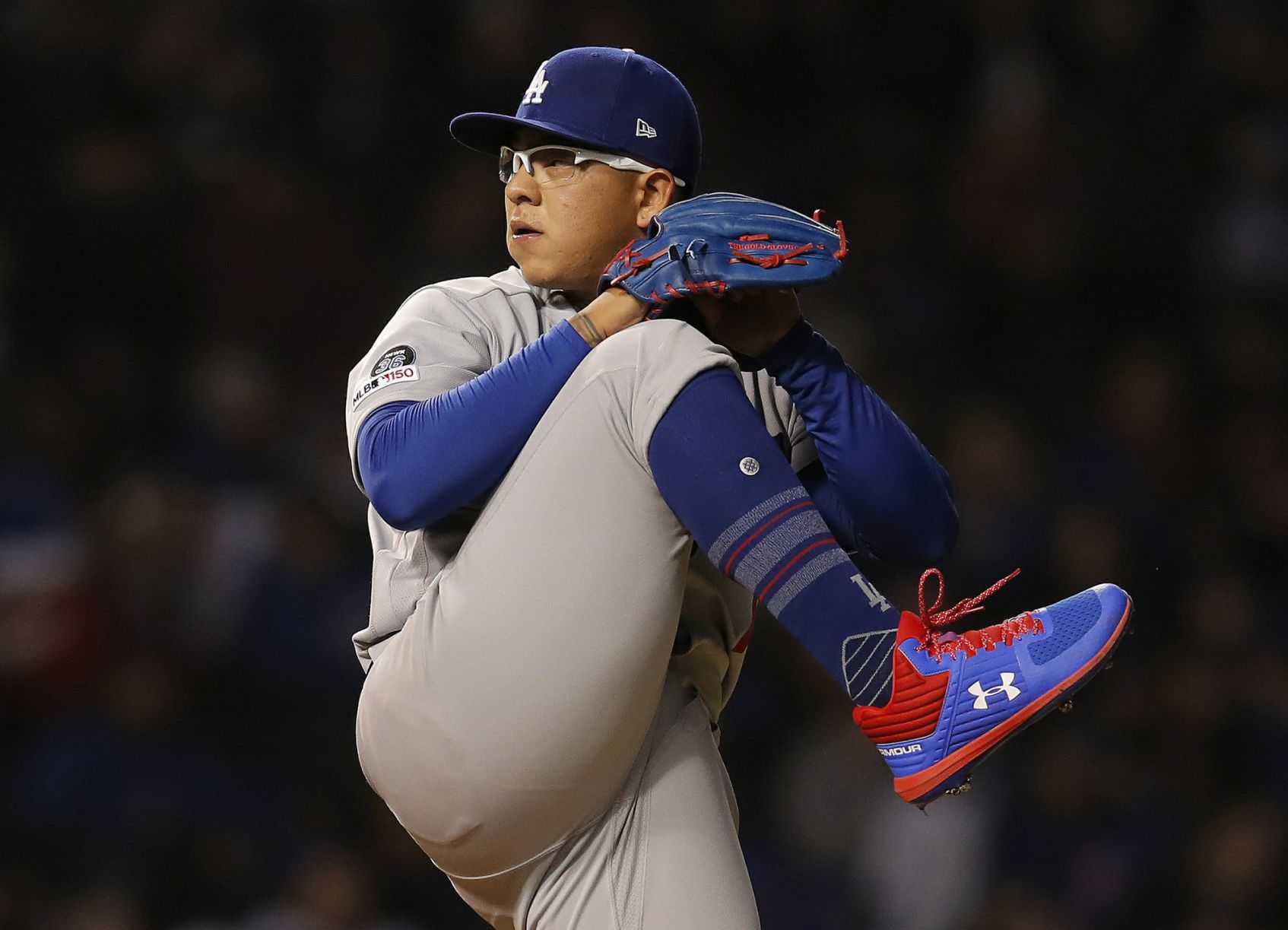 Julio Urías, de los Dodgers de Los Ángeles
